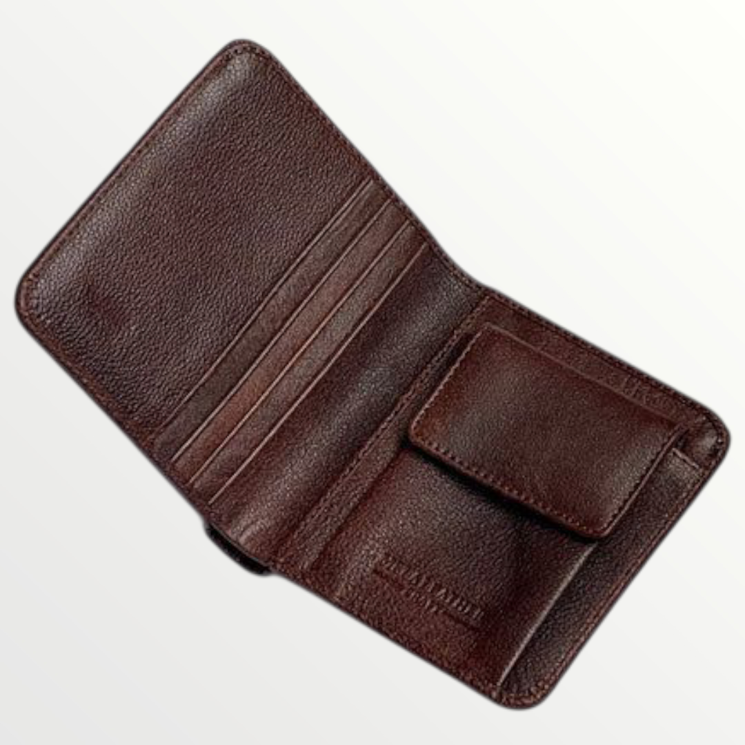 Mini Bifold Wallet (Brown)