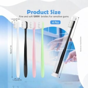Nano Softest Toothbrush (৪ পিস)