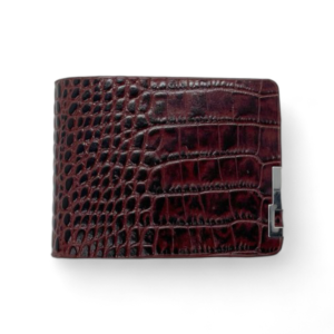 Alligator Bifold Wallet (Brown)
