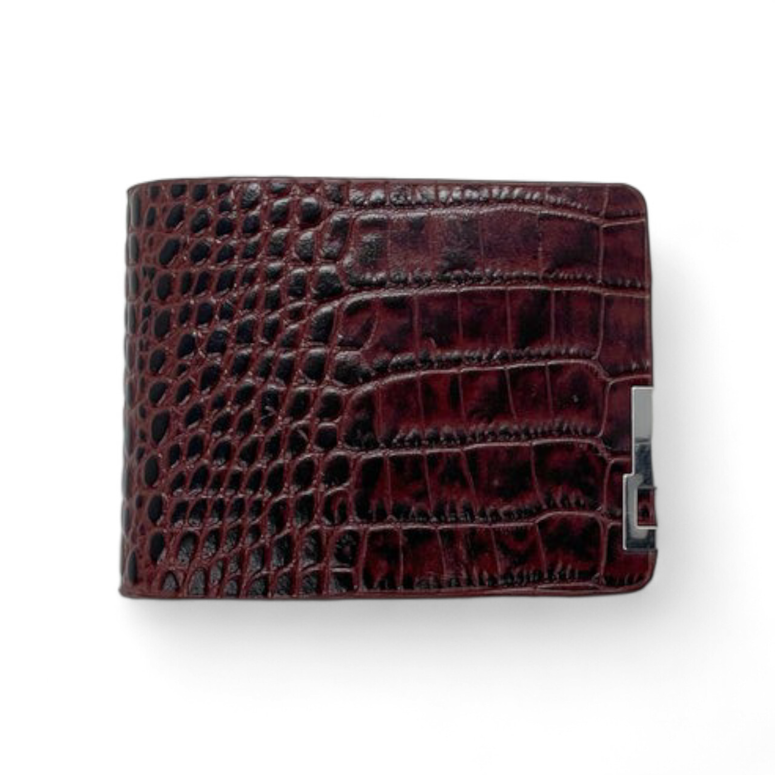 Alligator Bifold Wallet (Brown)