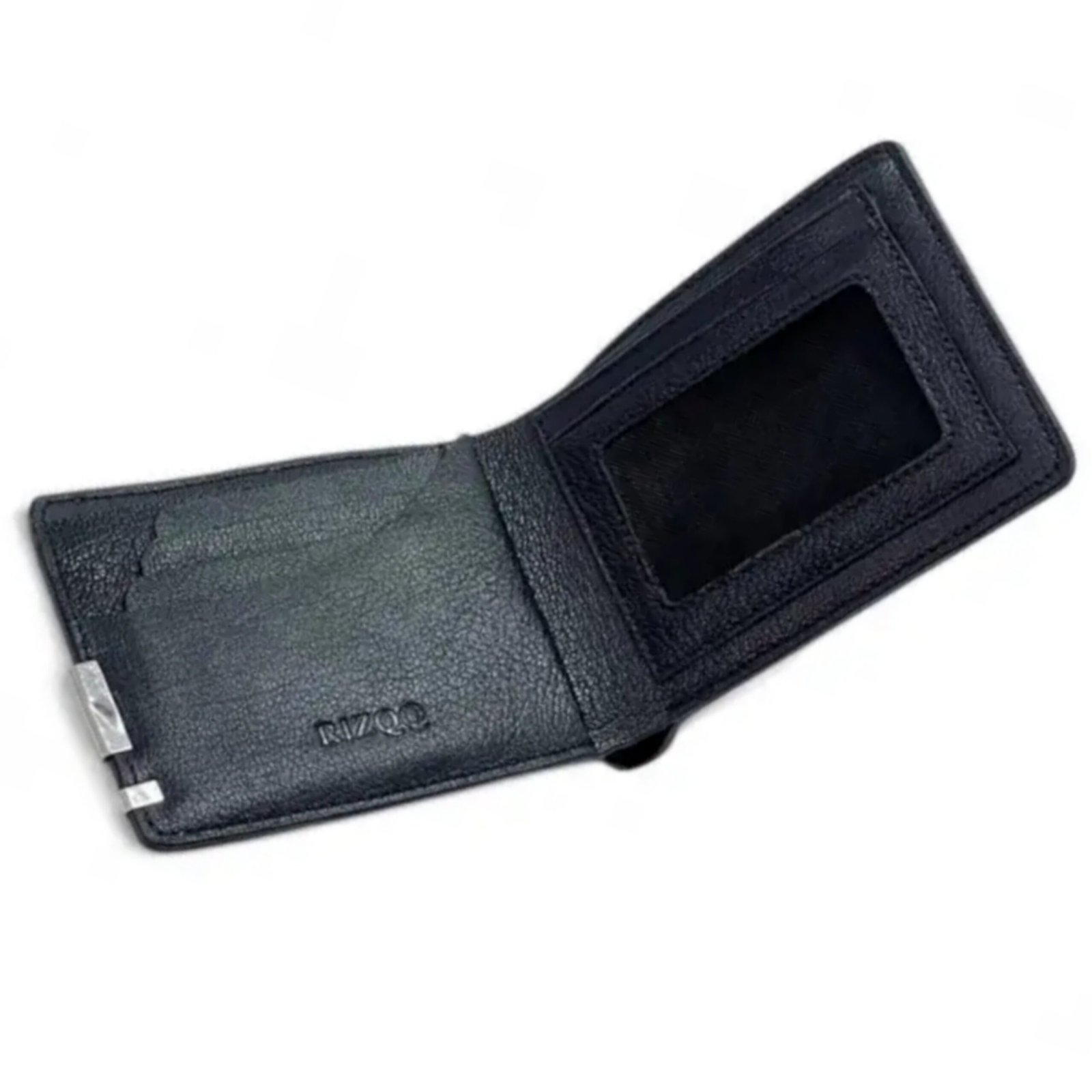 Alligator Bifold Wallet (Black) - Image 2