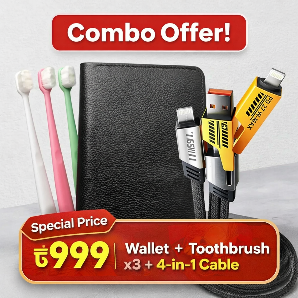 Smart Combo Deal – 3 Essential Items in 1 Offer!