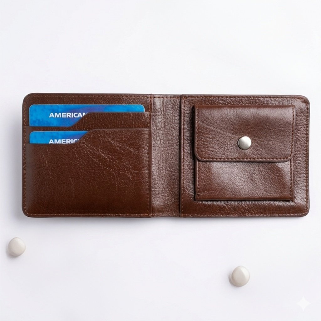 Premium RoyalFold Wallet ( brown) - Image 2