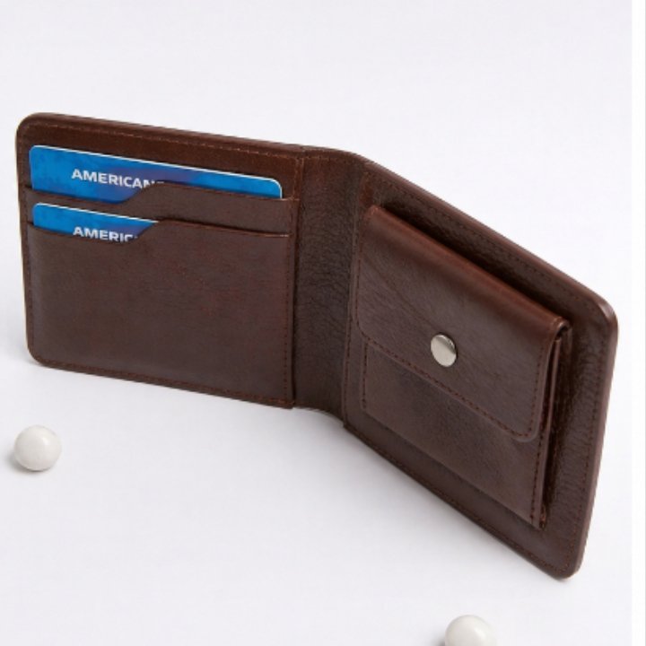 Premium RoyalFold Wallet ( brown) - Image 3